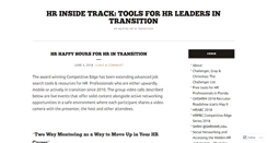 Desktop Screenshot of hrinsidetrack.com